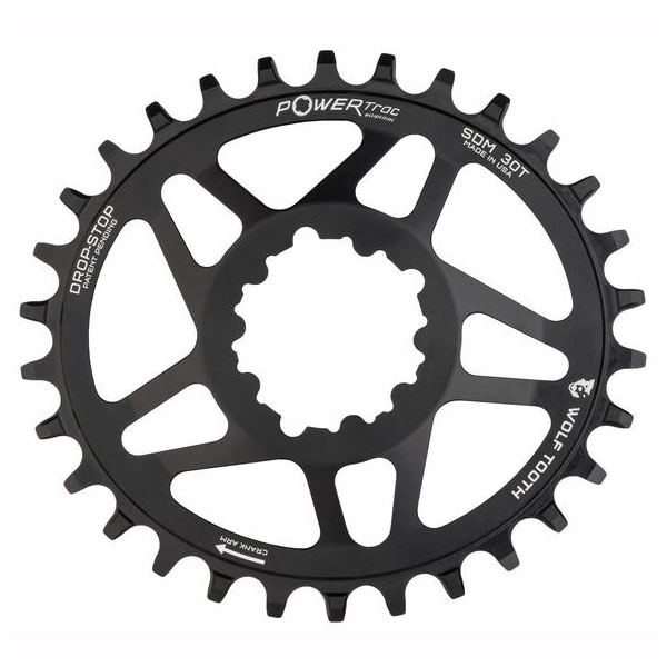 WOLF TOOTH ウルフトゥース Direct Mount for SRAM BB30 Short Spindle Cranks - Elliptical 30T/32T