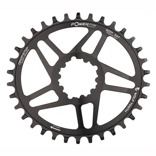 WOLF TOOTH ウルフトゥース Direct Mount for SRAM BB30 Short Spindle Cranks - Elliptical 34T