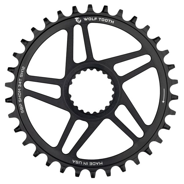 WOLF TOOTH ウルフトゥース Direct Mount Shimano Boost Chainring for Shimano 12spd 30T/32T/34T