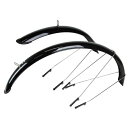 P&P COMPONENTS ADJUSTABLE STAY FENDER SET 前後フルフェンダー