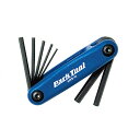 パークツール AWS-10 フォールドアップヘックスレンチセット【PARK TOOL】【bike-king】