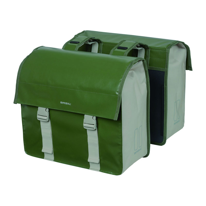 BASIL バジル URBAN LOAD アーバンロード ダブルパニアバッグ モスグリーン/サンド