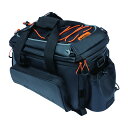 BASIL バジル MILES TARPAULIN TRUNKBAG PRO マイルズ ターポリン トランクバッグ プロ ブラック/オレンジ