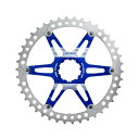 FOURIERS フォーリアーズ MTB スプロケット 42T (CR-DX008-SK2) ブルー