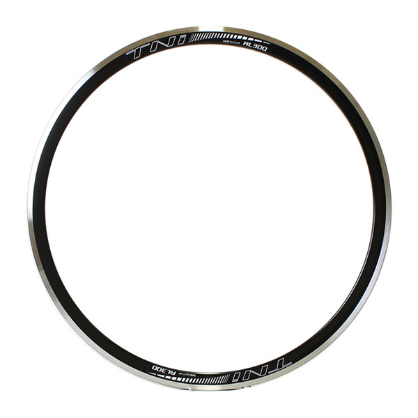 TNI ティーエヌアイ AL300 アルミリム (WO) 700C クリンチャー ブラック(4)