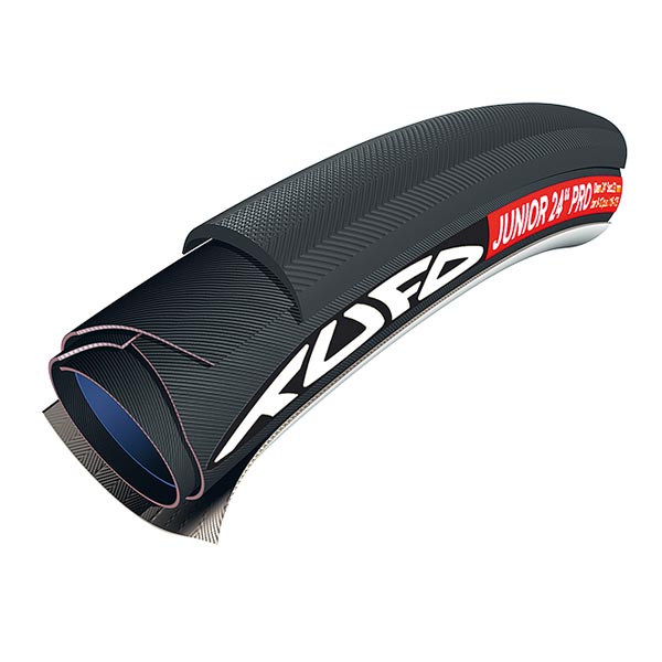 TUFO チューフォ JUNIOR PRO 24 22mm 210g 24インチ (オールブラック) ロード チューブラー タイヤ