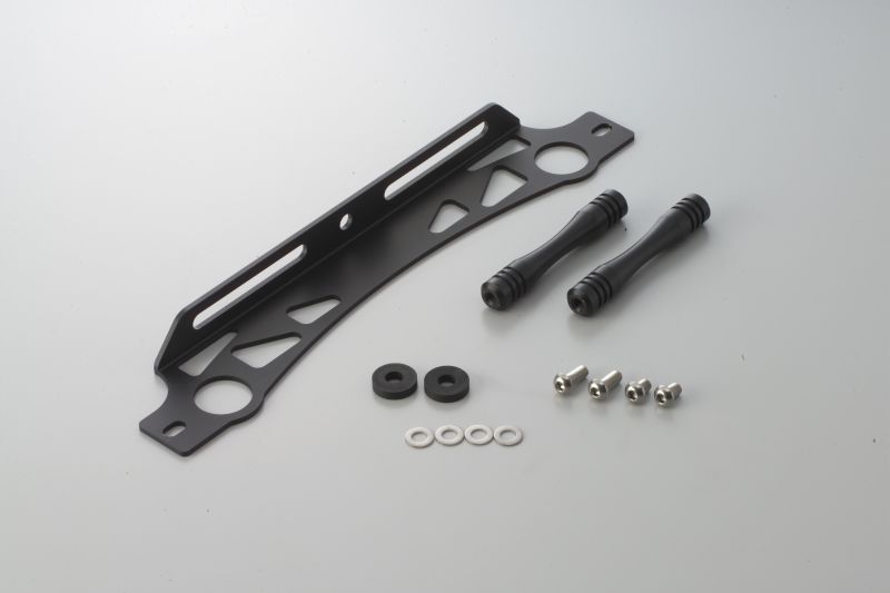 BMW R nineT（14〜16年） ラウンドオイルクーラーステーセット 11-16R ブラック ACTIVE（アクティブ）