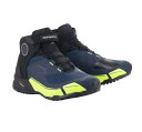 CR-X DRYSTAR RIDING SHOES(ライディングシューズ) 1705 BLACK DARK BLUE YELLOW FLUO 9.5/27.0c...