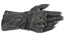 SP-8 V3 レザーグローブ ブラック/ブラック Lサイズ アルパインスターズ(alpinestars)