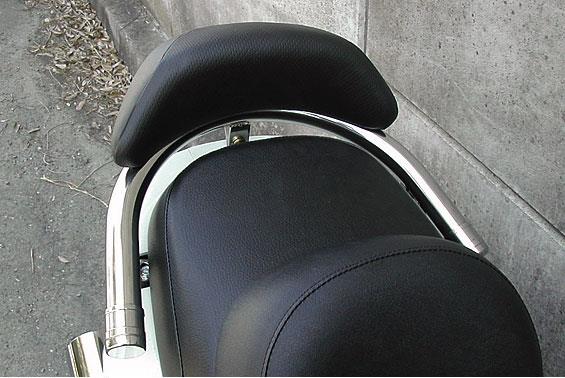 SYM RV125JP バックレスト付きタンデムバー ASAKURA（浅倉商事）