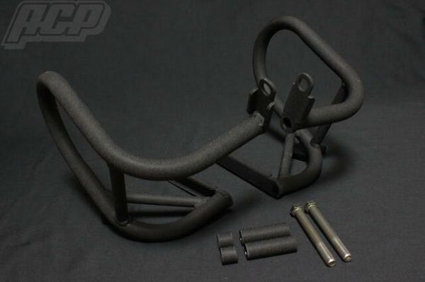 GS400 チヂミ塗装エンジンガード（黒） ACP（エーシーピー）