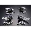 レーシングスライダー 4点SET フレームB+ジェネレーターA+スターター AGRAS(アグラス) B-KING(GSX1300BK)