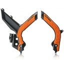 AC-23599 X-GRIPフレームガード KTM SX ブラック/オレンジ アチェルビス(ACERBIS)