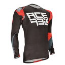 AC-24317 MX X-FLEX ONE ジャージ ブラック/レッド M アチェルビス(ACERBIS)