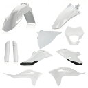 PLASTICフルキット WHITE/BLACK EC (F) 250/300/350 21- アチェルビス(ACERBIS)