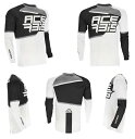 AC-24776 MX J-WINDY TWO メッシュジャージ BLACK/WHITE Mサイズ アチェルビス(ACERBIS)