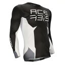 AC-24778 MX J-TRACK THREE ジャージ BLACK/WHITE Lサイズ アチェルビス(ACERBIS)