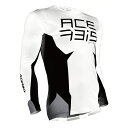 AC-24778 MX J-TRACKTHREE ジャージ WHITE/BLACK XLサイズ アチェルビス(ACERBIS)