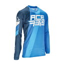 J-TRACK FOUR ジャージ BLUE/WHITE XLサイズ アチェルビス(ACERBIS)