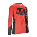 J-TRACK SIX ジャージ RED/BLACK XLサイズ アチェルビス(ACERBIS)