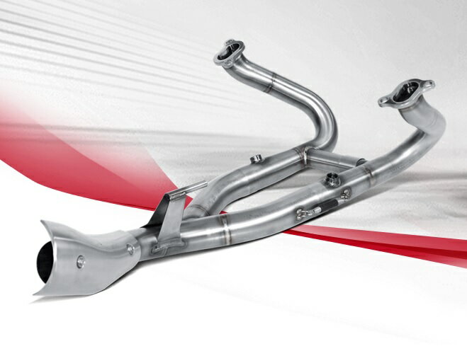 BMW R1200GS（13〜14年） オプションヘッダーパイプ（チタン） AKRAPOVIC（アクラポヴィッチ）