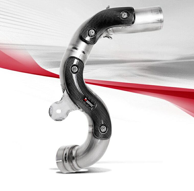 BMW R nineT（14年） オプショナルリンクパイプ ハイマウント チタン AKRAPOVIC（アクラポヴィッチ）