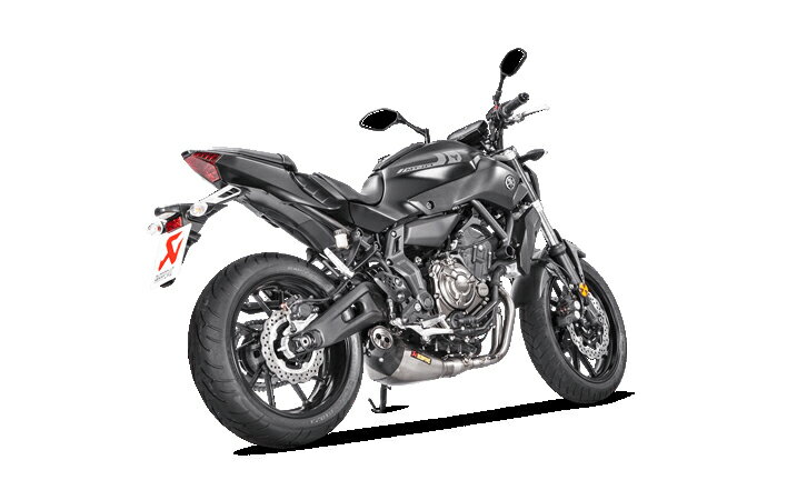 XSR700（18〜19年 政府認証マフラー レーシング（2-1） チタン 触媒付 AKRAPOVIC（アクラポヴィッチ）