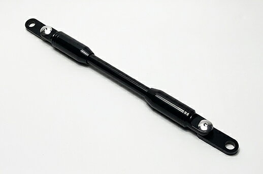 アジャスタブルミラーマウントマルチバー ブラック ブレース 360mm〜420mm ALCANhands（アルキャンハン..