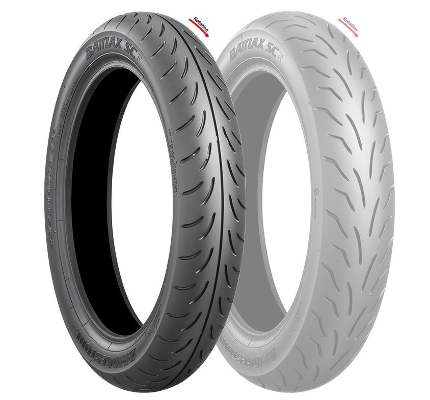 BATTLAX（バトラックス）SC 100/80-14 48P フロント用 BRIDGESTONE（ブリヂストン）