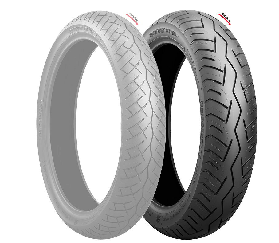 Below 15 inches - BATTLAX BT46 4.00-18 M/C 64H リア用 WT（チューブタイプ） BRIDGESTONE（ブリヂストン）