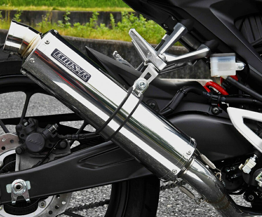 CB125R（2BJ-JC79） R-EVO フルエキゾーストマフラー ステンレスサイレンサー 政府認証 BMS-R（ビームス）