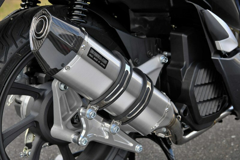 PCX ハイブリッド（2AJ-JF84） CORSA-EVO2 マフラー ステンレスサイレンサー 政府認証 BMS-R（ビームス）