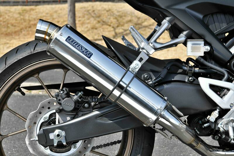 CB125R（8BJ-JC91） R-EVO フルエキ ステンレスサイレンサー 政府認証 BMS-R（ビームス）