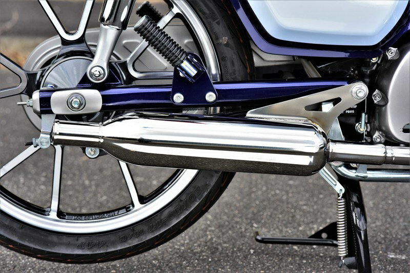 スーパーカブC125（2BJ-JA48） パワークラシック キャブトン マフラー 政府認証 BMS-R（ビームス）