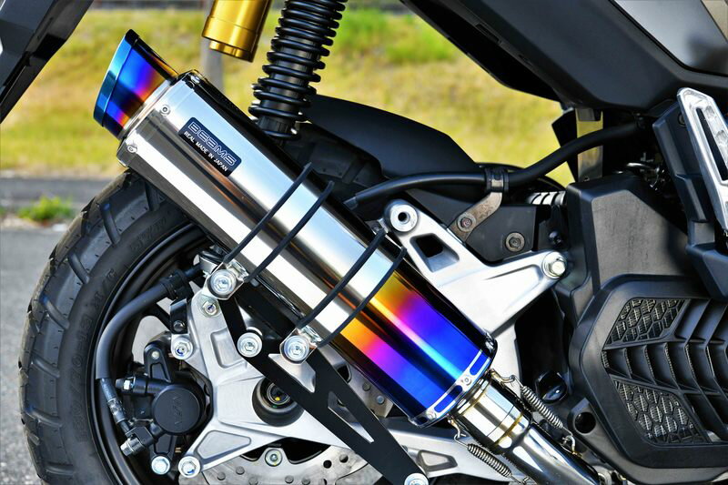 ADV150（2BK-KF38） R-EVO2 マフラー ヒートチタンサイレンサー 政府認証 BMS-R（ビームス）
