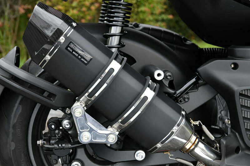 X FORCE（8BK-SG79J） CORSA-EVO2 マフラー MBK（マットブラック）政府認証 BMS-R（ビームス）