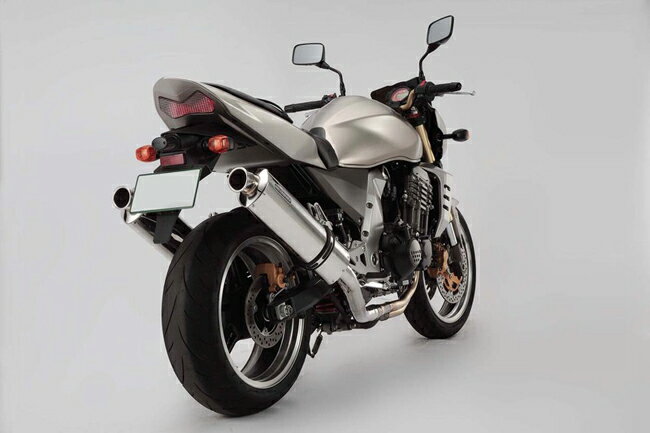 Z1000（03年〜06年） シェイプスクエアステンレス スリップオンマフラー 2本出し BMS-R（ビームス）