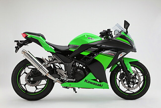 Ninja250（ニンジャ 13～17年） R-EVOステンレスポリッシュ スリップオンマフラー BMS-R（ビームス）