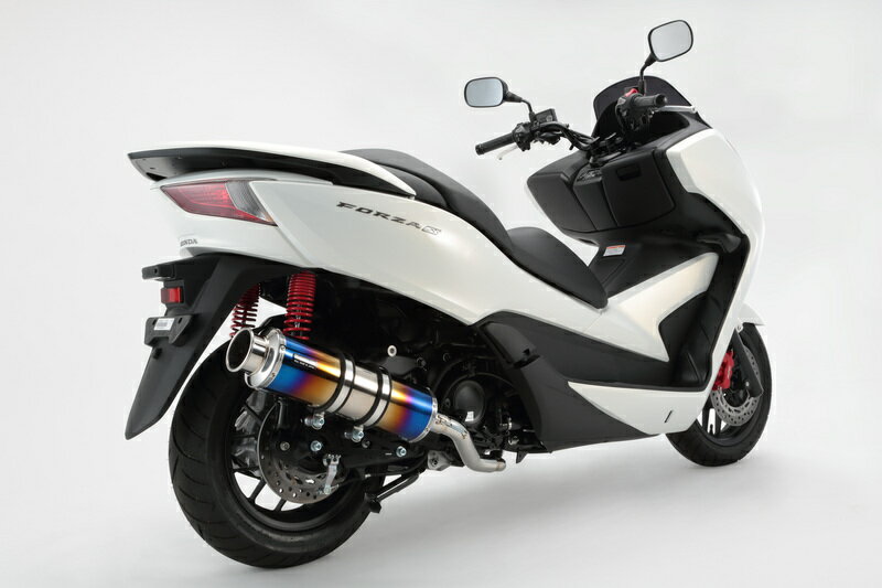 フォルツァSi（FORZA）MF12 SS400ヒートチタンマフラー SP 政府認証モデル BEAMS（ビームス）