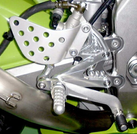 ZX-6R（03〜04年） ハイパーバンク （固定式）シルバー BEET（ビート）