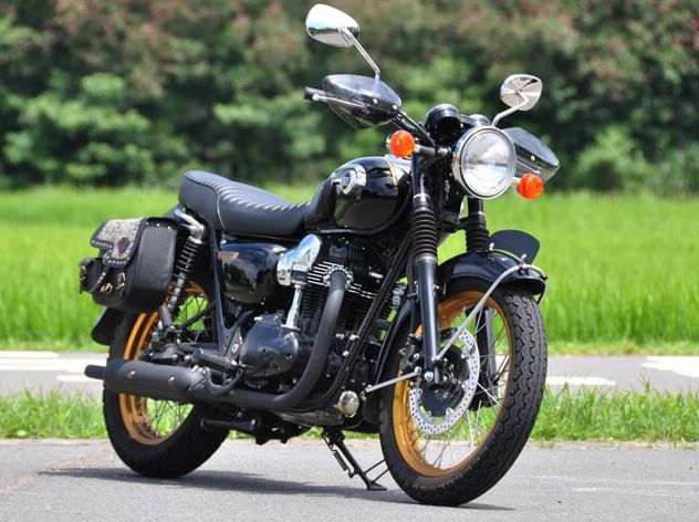 W800（11年〜） ガイラガントレット スモーク CHIC DESIGN（シックデザイン）