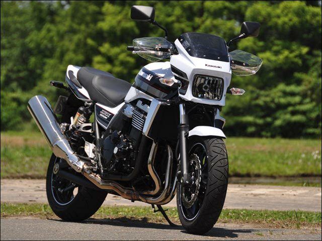 ZRX1200 DAEG（ダエグ）09年〜 ガイラガントレット クリア CHIC DESIGN（シックデザイン）
