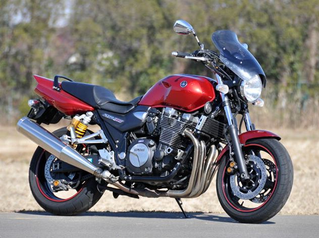 XJR1300（98年〜） ガイラシールド Lサイズ スモーク CHIC DESIGN（シックデザイン）