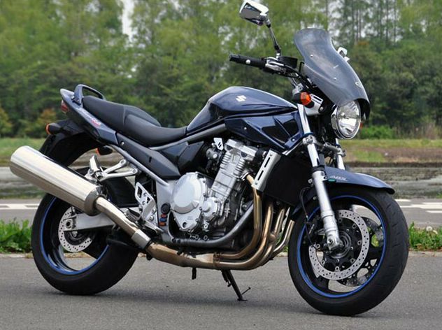 バンディット1250 ABS（BANDIT）07年 ガイラシールド Lサイズ クリア CHIC DESIGN（シックデザイン）