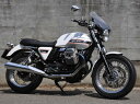 MOTO GUZZI V7 Classic(08〜12年) ガイラシールド Sサイズ スモーク CHIC DESIGN(シックデザイン)