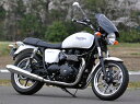 TRIUMPH Bonneville・SE(09年〜) ガイラシールド Sサイズ スモーク CHIC DESIGN(シックデザイン)