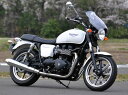 TRIUMPH Bonneville・SE(09年~) ガイラシールド Mサイズ スモーク CHIC DESIGN(シックデザイン)