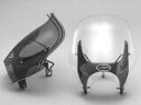 TRIUMPH Bonneville T100 Steve McQueen SE(12年) ガイラシールド Sサイズ スモーク CHIC DESIGN(シックデ...