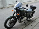 TRIUMPH Bonneville T100 Steve McQueen SE(12年) ガイラシールド Mサイズ クリア CHIC DESIGN(シックデザイン)(2)