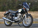 CB400SS(01〜08年) ガイラシールド Lサイズ クリア CHIC DESIGN(シックデザイン)